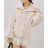 ビット付フェイクウールショートコート | NICE CLAUP / OLIVE des OLIVE OUTLET | 詳細画像8