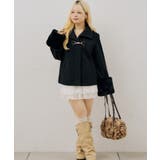 ビット付フェイクウールショートコート | NICE CLAUP / OLIVE des OLIVE OUTLET | 詳細画像21