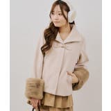 ビット付フェイクウールショートコート | NICE CLAUP / OLIVE des OLIVE OUTLET | 詳細画像36
