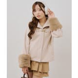 ビット付フェイクウールショートコート | NICE CLAUP / OLIVE des OLIVE OUTLET | 詳細画像37
