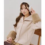 ビット付フェイクウールショートコート | NICE CLAUP / OLIVE des OLIVE OUTLET | 詳細画像41