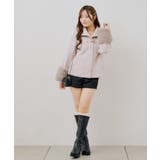 ビット付フェイクウールショートコート | NICE CLAUP / OLIVE des OLIVE OUTLET | 詳細画像44