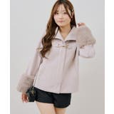 ビット付フェイクウールショートコート | NICE CLAUP / OLIVE des OLIVE OUTLET | 詳細画像49