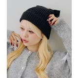 ブラック | リボンニットワッチ | NICE CLAUP / OLIVE des OLIVE　OUTLET