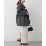 【シャギー素材で上品見え】シャギーダブルテーラージャケット | RMAF NICE CLAUP / OLIVE des OLIVE | 詳細画像10