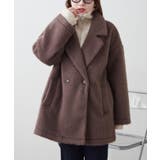 【シャギー素材で上品見え】シャギーダブルテーラージャケット | RMAF NICE CLAUP / OLIVE des OLIVE | 詳細画像20