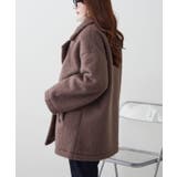 【シャギー素材で上品見え】シャギーダブルテーラージャケット | RMAF NICE CLAUP / OLIVE des OLIVE | 詳細画像21