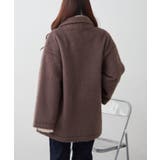 【シャギー素材で上品見え】シャギーダブルテーラージャケット | RMAF NICE CLAUP / OLIVE des OLIVE | 詳細画像22