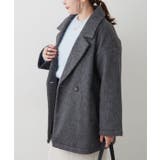 【シャギー素材で上品見え】シャギーダブルテーラージャケット | RMAF NICE CLAUP / OLIVE des OLIVE | 詳細画像3