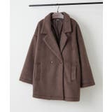 【シャギー素材で上品見え】シャギーダブルテーラージャケット | RMAF NICE CLAUP / OLIVE des OLIVE | 詳細画像30