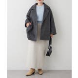 【シャギー素材で上品見え】シャギーダブルテーラージャケット | RMAF NICE CLAUP / OLIVE des OLIVE | 詳細画像6