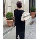 ボアVネックワンピース | RMAF NICE CLAUP / OLIVE des OLIVE | 詳細画像5