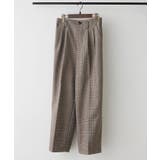 ボンディング裏起毛チェックパンツ | RMAF NICE CLAUP / OLIVE des OLIVE | 詳細画像10