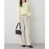 【U.S. POLO ASSN. ×RMAF】ケーブルプルオーバー | RMAF NICE CLAUP / OLIVE des OLIVE | 詳細画像5