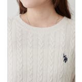 【U.S. POLO ASSN. ×RMAF】ケーブルプルオーバー | RMAF NICE CLAUP / OLIVE des OLIVE | 詳細画像41