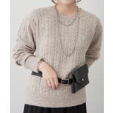 ベージュ | 【U.S. POLO ASSN. ×RMAF】ケーブルプルオーバー | RMAF NICE CLAUP / OLIVE des OLIVE