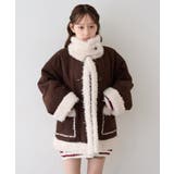 ムートンファースタンドミドル丈コート | RMAF NICE CLAUP / OLIVE des OLIVE | 詳細画像27