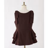 【Seemi】【セットアップ可能】トレンチ風ビスチェ | NICE CLAUP / OLIVE des OLIVE OUTLET | 詳細画像5