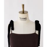 【Seemi】【セットアップ可能】トレンチ風ビスチェ | NICE CLAUP / OLIVE des OLIVE OUTLET | 詳細画像6
