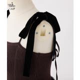 【Seemi】【セットアップ可能】トレンチ風ビスチェ | NICE CLAUP / OLIVE des OLIVE OUTLET | 詳細画像7