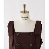 【Seemi】【セットアップ可能】トレンチ風ビスチェ | NICE CLAUP / OLIVE des OLIVE OUTLET | 詳細画像8