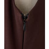 【Seemi】【セットアップ可能】トレンチ風ビスチェ | NICE CLAUP / OLIVE des OLIVE OUTLET | 詳細画像12