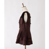 【Seemi】【セットアップ可能】トレンチ風ビスチェ | NICE CLAUP / OLIVE des OLIVE OUTLET | 詳細画像13