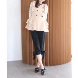 【Seemi】【セットアップ可能】トレンチ風ビスチェ | NICE CLAUP / OLIVE des OLIVE OUTLET | 詳細画像38