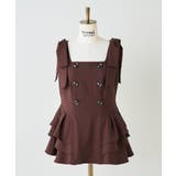 【Seemi】【セットアップ可能】トレンチ風ビスチェ | NICE CLAUP / OLIVE des OLIVE OUTLET | 詳細画像45