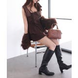 【Seemi】【セットアップ可能】トレンチ風ビスチェ | NICE CLAUP / OLIVE des OLIVE OUTLET | 詳細画像49