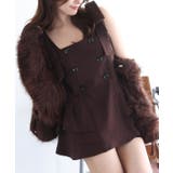 【Seemi】【セットアップ可能】トレンチ風ビスチェ | NICE CLAUP / OLIVE des OLIVE OUTLET | 詳細画像53
