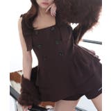 【Seemi】【セットアップ可能】トレンチ風ビスチェ | NICE CLAUP / OLIVE des OLIVE OUTLET | 詳細画像56