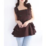 【Seemi】【セットアップ可能】トレンチ風ビスチェ | NICE CLAUP / OLIVE des OLIVE OUTLET | 詳細画像58