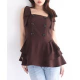 【Seemi】【セットアップ可能】トレンチ風ビスチェ | NICE CLAUP / OLIVE des OLIVE OUTLET | 詳細画像59
