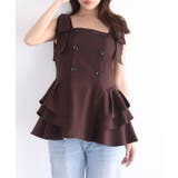 【Seemi】【セットアップ可能】トレンチ風ビスチェ | NICE CLAUP / OLIVE des OLIVE OUTLET | 詳細画像60