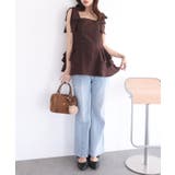 【Seemi】【セットアップ可能】トレンチ風ビスチェ | NICE CLAUP / OLIVE des OLIVE OUTLET | 詳細画像63
