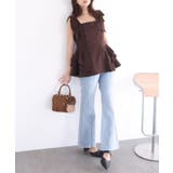【Seemi】【セットアップ可能】トレンチ風ビスチェ | NICE CLAUP / OLIVE des OLIVE OUTLET | 詳細画像65