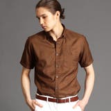 13ブラウン | OXIJEWEL ボタンダウン半袖シャツ | NICOLE