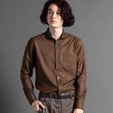 13ブラウン | OXIJEWELカッタウェイカラーシャツ | NICOLE