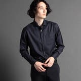67ネイビー | OXIJEWELカッタウェイカラーシャツ | NICOLE