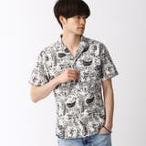 オープンカラープリントシャツ | NICOLE OUTLET | 詳細画像2