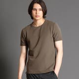 13ブラウン | タックボーダーＴシャツ | NICOLE