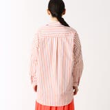 初夏まで使える便利 サファリ型ストライプシャツ | NICOLE OUTLET | 詳細画像2