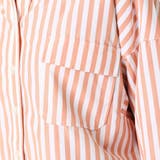 初夏まで使える便利 サファリ型ストライプシャツ | NICOLE OUTLET | 詳細画像5