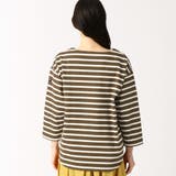 【リピート率No1】国産デラヴェ天竺Ｔシャツ ボーダー | NICOLE | 詳細画像2 