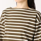 【リピート率No1】国産デラヴェ天竺Ｔシャツ ボーダー | NICOLE | 詳細画像4 