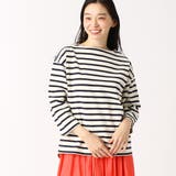 91その他2 | 【リピート率No1】国産デラヴェ天竺Ｔシャツ ボーダー | NICOLE