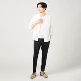 ノーカラーVネック7分袖シャツ | NICOLE OUTLET | 詳細画像11