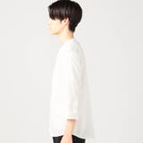 ノーカラーVネック7分袖シャツ | NICOLE OUTLET | 詳細画像3