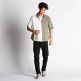 パネル切り替え半袖シャツ | NICOLE | 詳細画像13